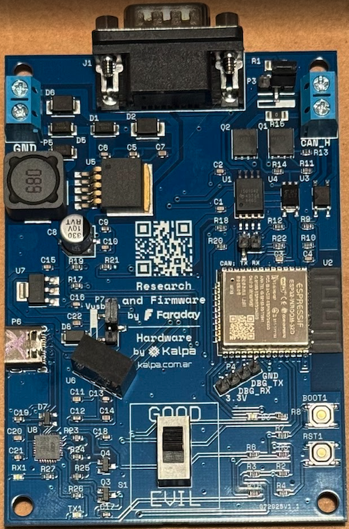 Faraday Board Hardware